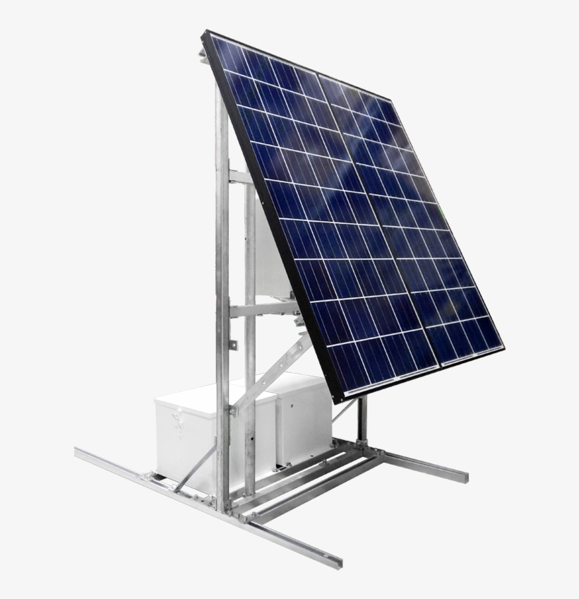Solar Panel With Batbox - Industrial Solar Panel, transparent png #9648282