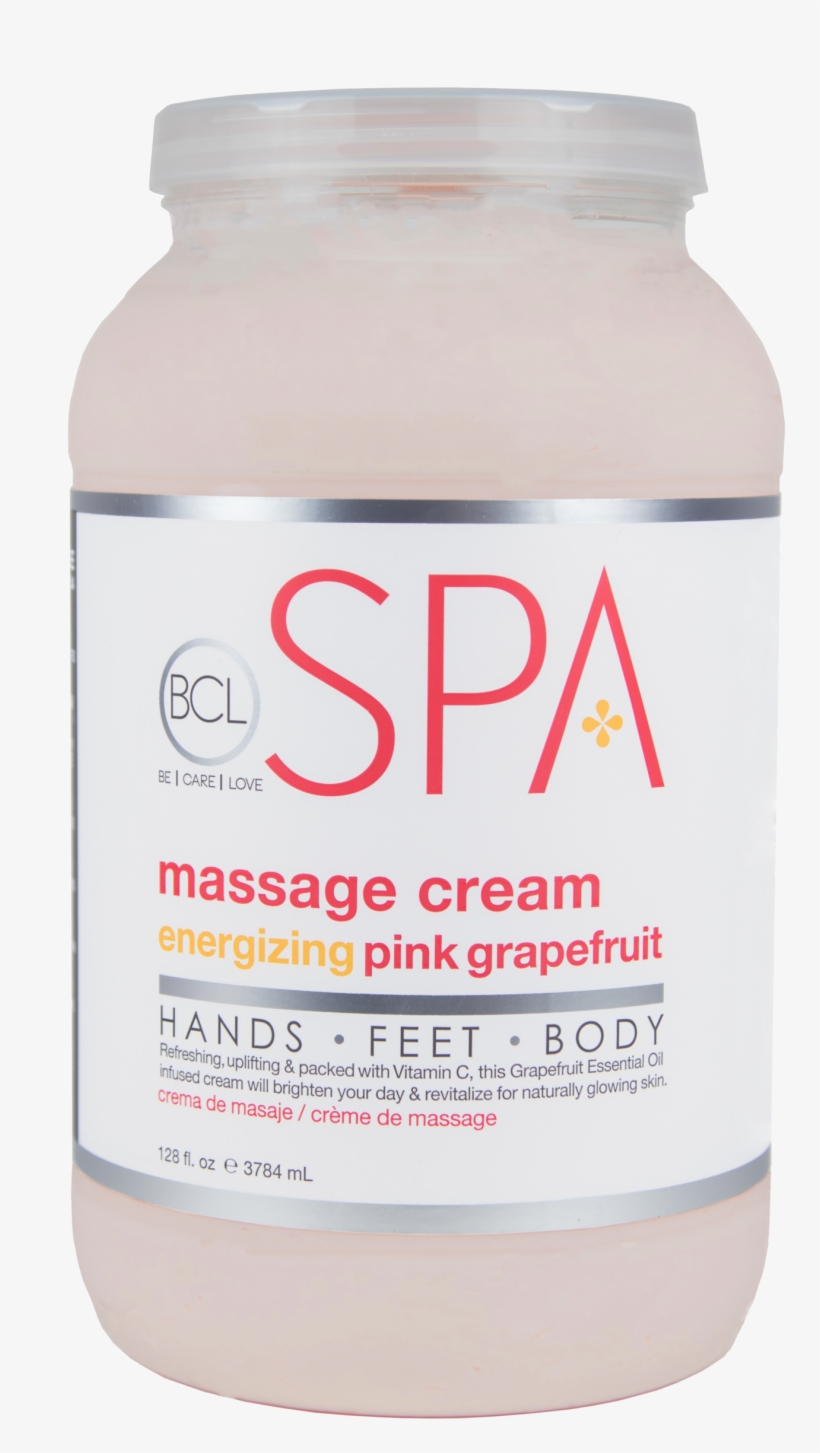 Bcl Spa Massagecream Gallon Grapefruit - Acrylic Paint, transparent png #9649053