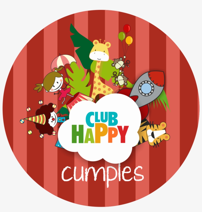 Cumpleaños En El Club Happy - Cartoon, transparent png #9649513