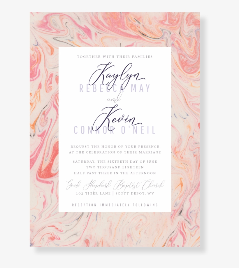 Blush Marble - Rose, transparent png #9649912