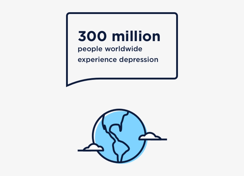 What Causes Depression - Graphic Design, transparent png #9650160