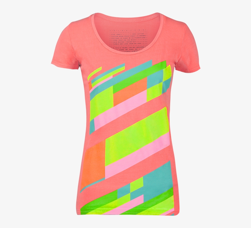 Volga Verdi - Neon Womens Shirts, transparent png #9650385