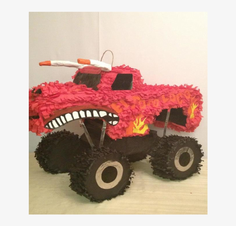 Monster Truck Pinata In Houston - Monster Truck Pinata, transparent png #9650396