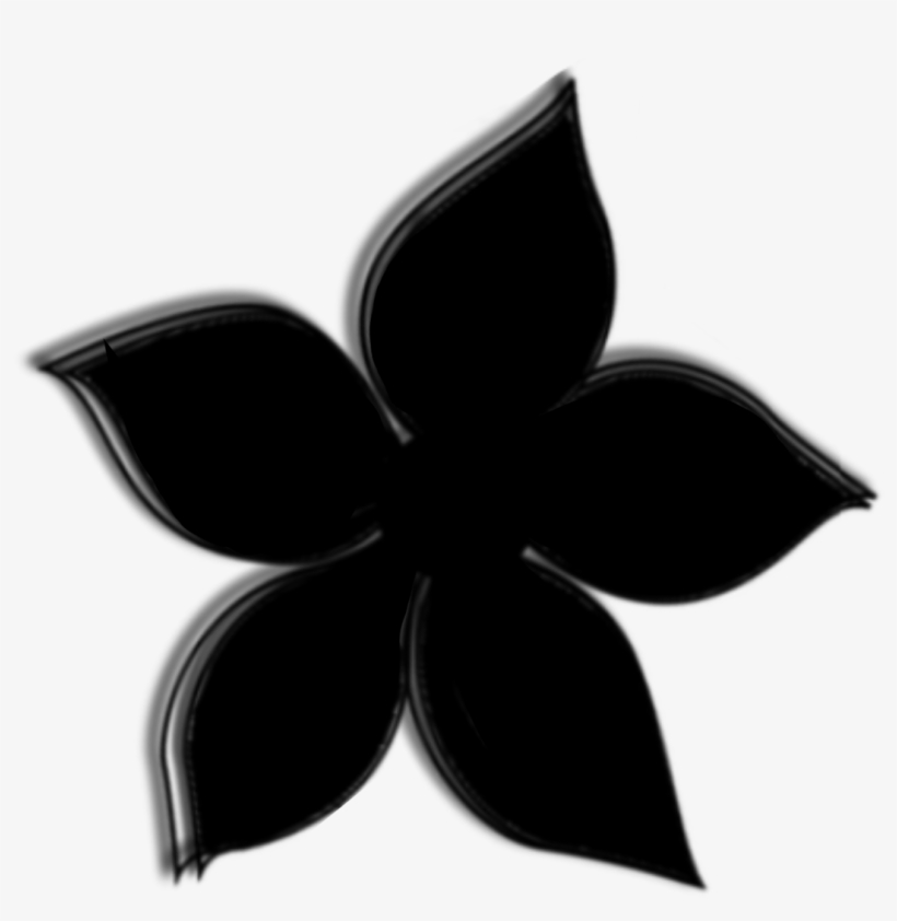 Flower Silhouette Rose - Mareep Pokemon, transparent png #9650626