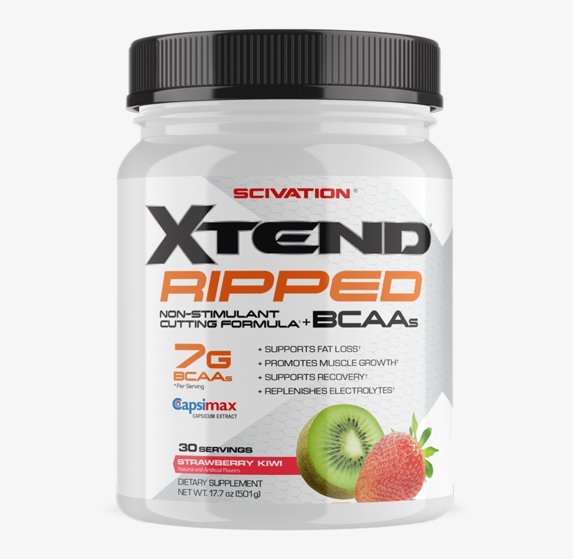 Scivation Xtend Ripped - Scivation Xtend Bcaa Ripped, transparent png #9650729