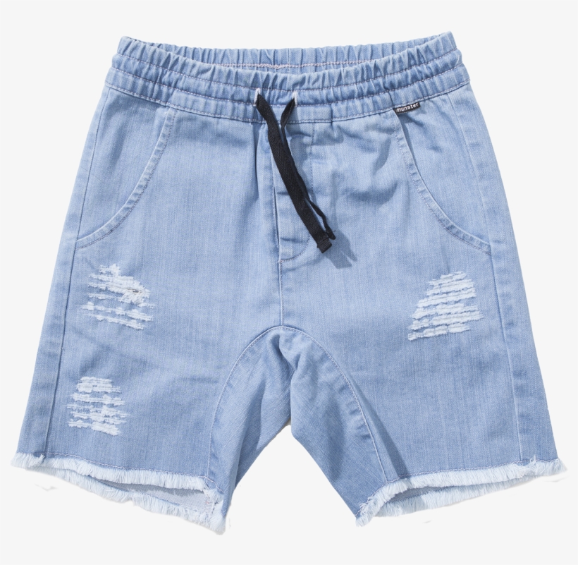 Munster Kids Ripped Up Shorts - Bermuda Shorts, transparent png #9650956