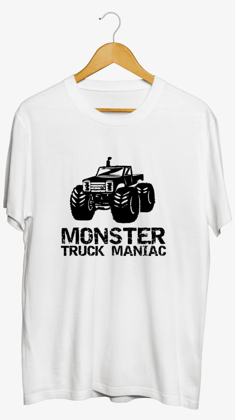 White Maniac T-shirt - T-shirt, transparent png #9650957