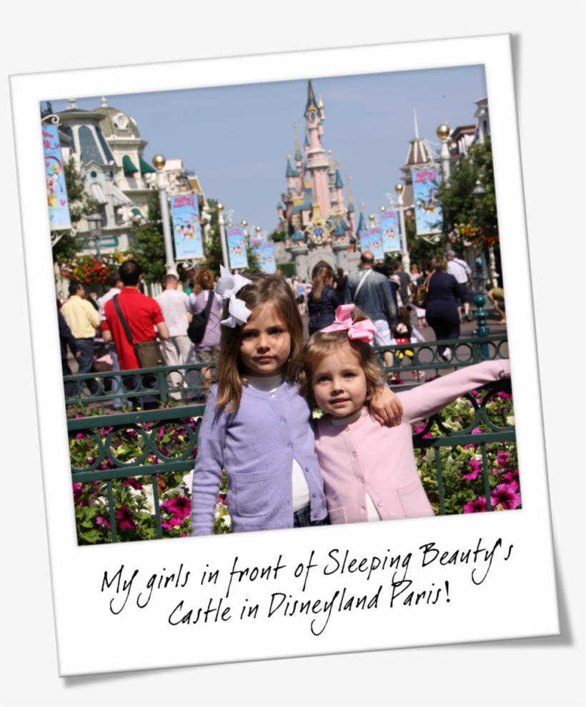 Nawal And Neve At Disneyland Paris - Disneyland Park, Sleeping Beauty's Castle, transparent png #9651036