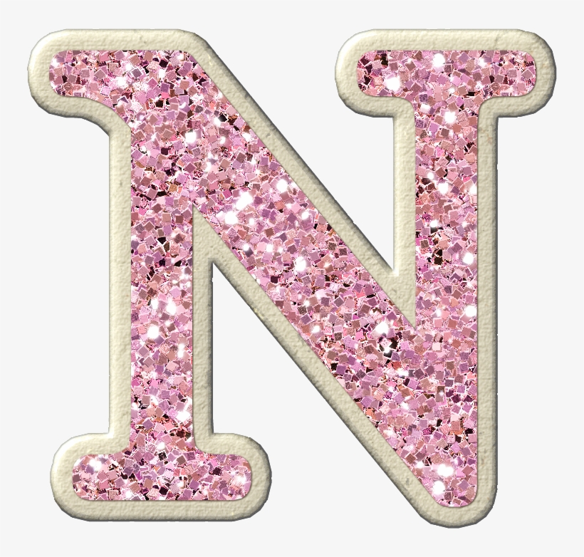 Ꭿϧc ‿✿⁀ Glitter Letters, Letter N, Letter Board, - Letter J Clip Art Rhinestone, transparent png #9651611