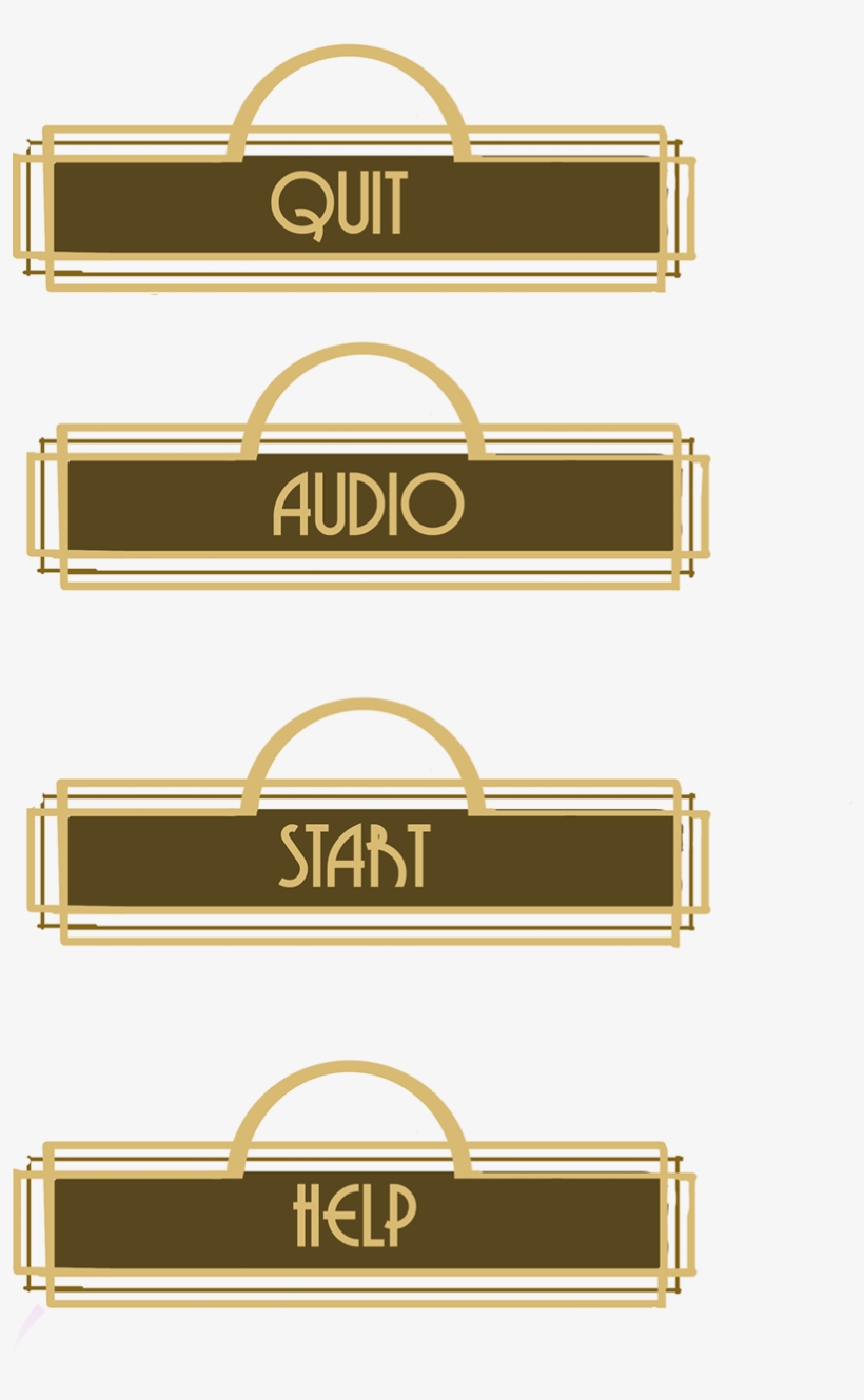 Art Deco Health Bar, transparent png #9651900