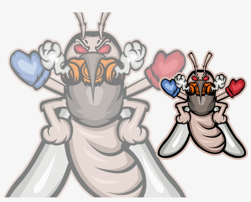 Mosquito1 - - Cartoon, transparent png #9651940