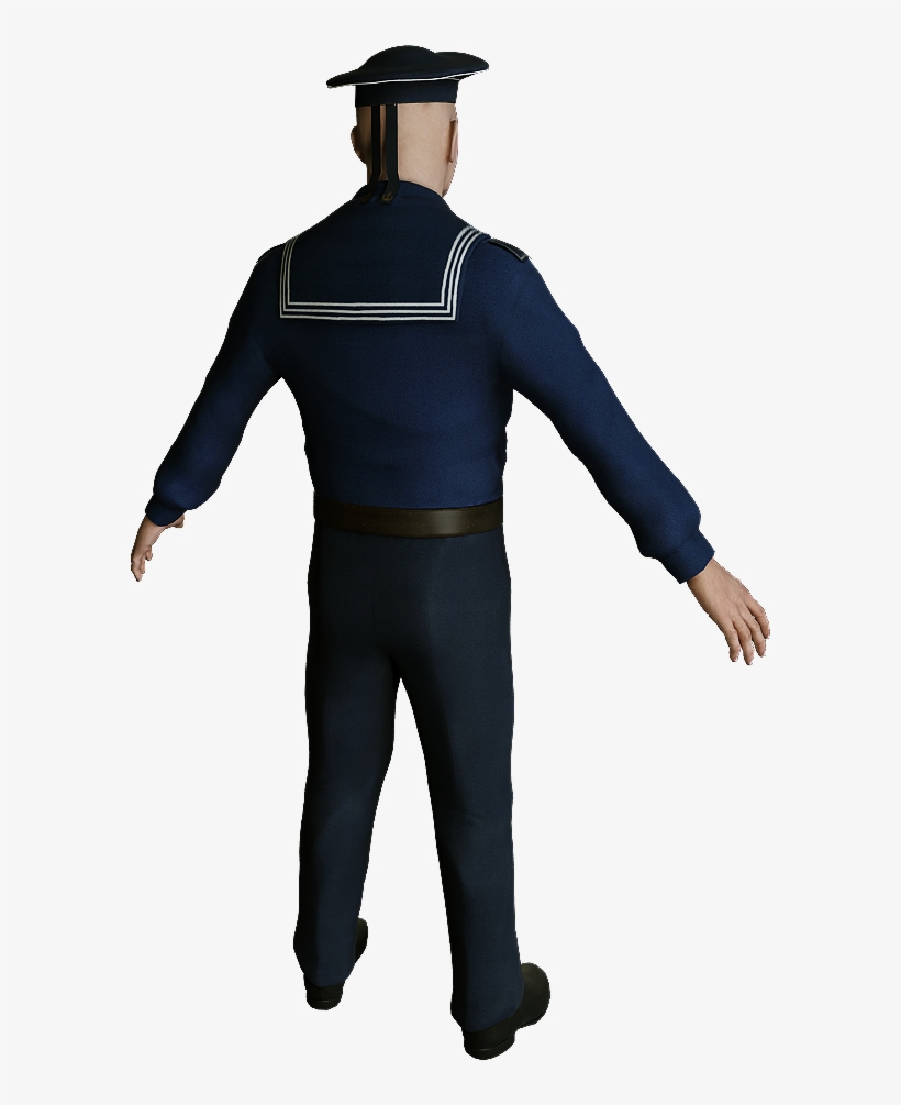 Sailor 01 - Standing, transparent png #9652314