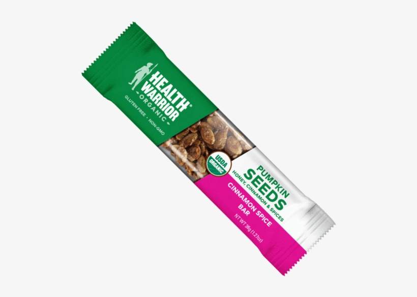 Health Warrior Organic Cinnamon Spice Pumpkin Seed - Nut, transparent png #9652501