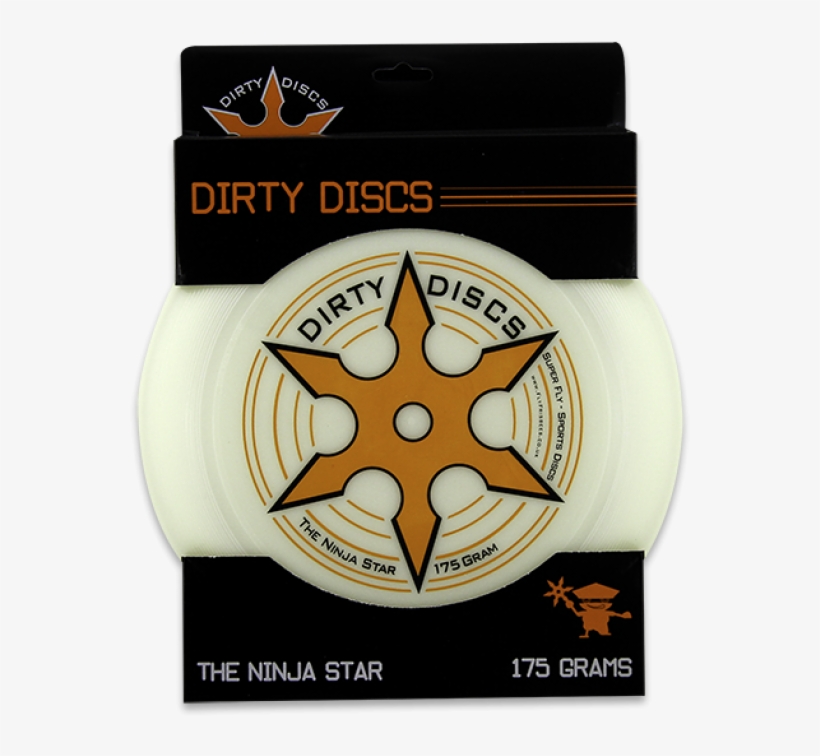 Dirty Disc Ninja Star Frisbee - Paw, transparent png #9652535