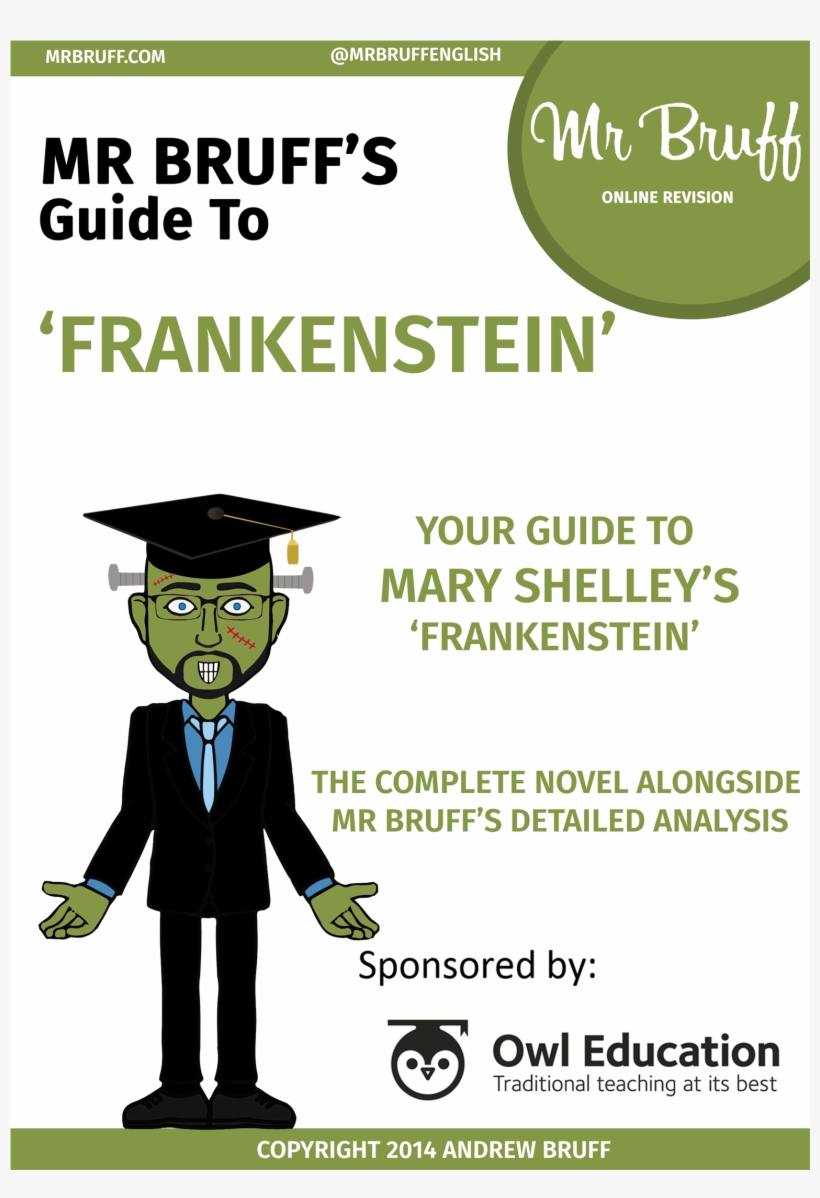 Mr Bruffs Guide To Frankenstein Ebook - Mr Bruff The Sign Of Four, transparent png #9652575