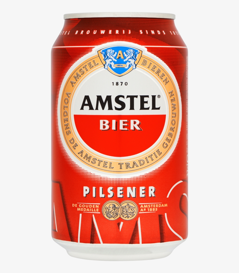 Amstel Beer Cans 24 X 0,33 Liter - Amstel Beer Png, transparent png #9653204