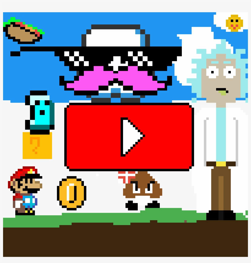 Mosty Mario Themed - Super Mario, transparent png #9653287