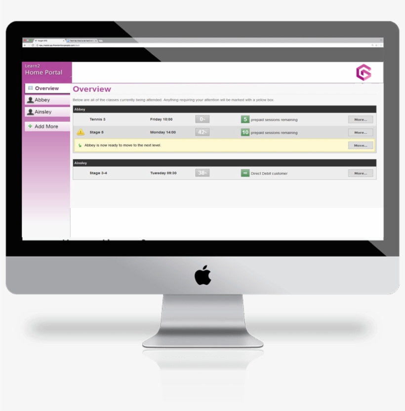 Learn2 Home Portal Enroll Home Screen - Computer Monitor, transparent png #9653640