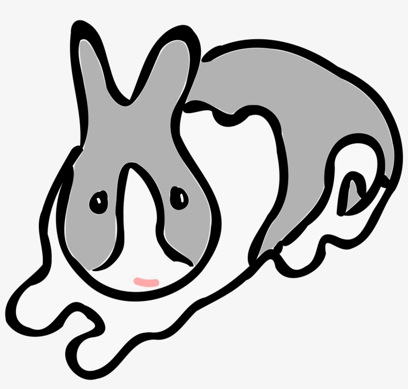 This Free Icons Png Design Of Rabbit Is Sitting At, transparent png #9653938
