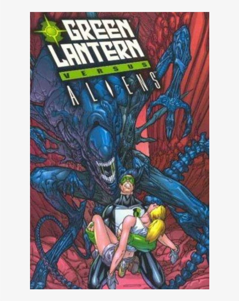 Купете Green Lantern Versus Aliens - Green Lantern Comics 2000s, transparent png #9653943
