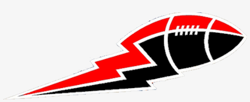Red Black Football Lightning - Winnipeg Blue Bombers Logo, transparent png #9654235