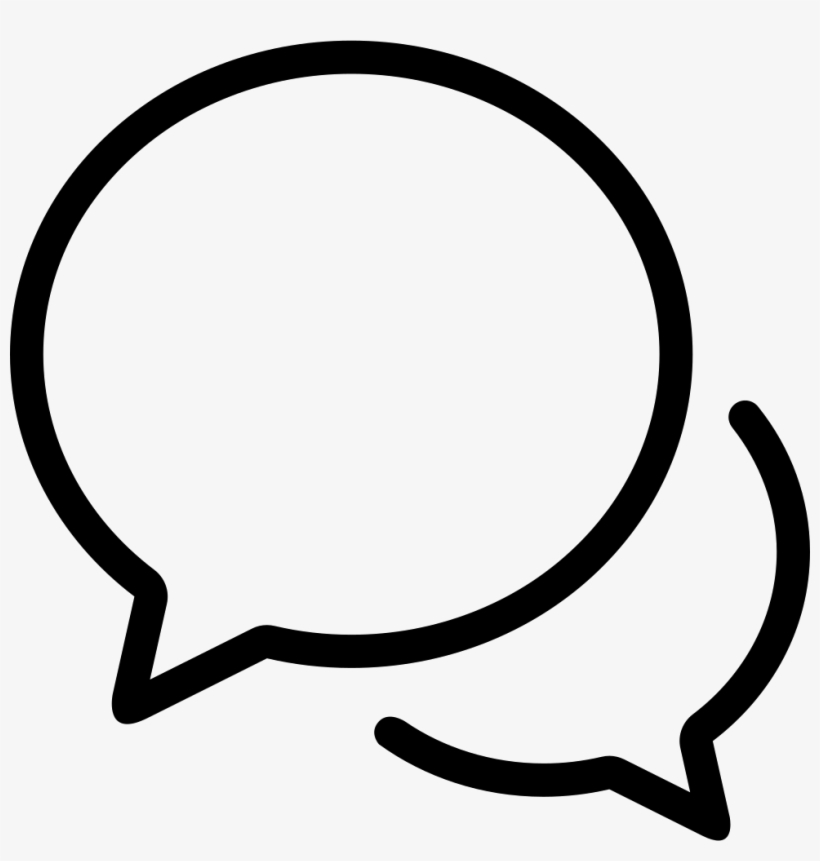 Png File Svg Chat Icon Vector White Free Transparent Png Download Pngkey