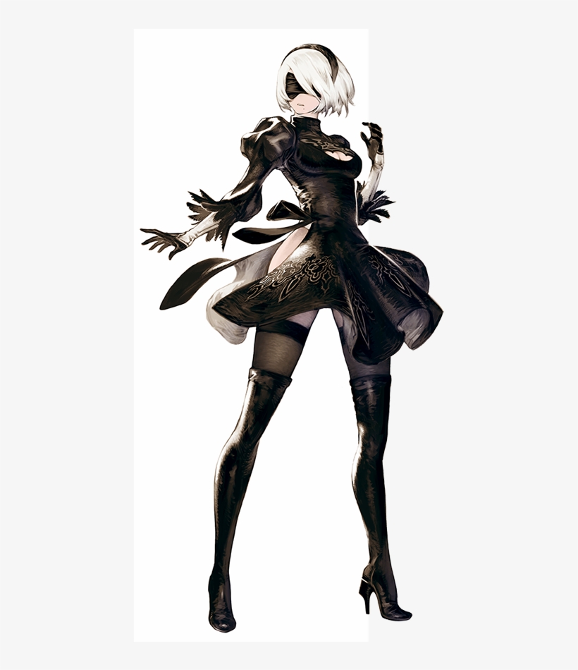Robots De Platino - Concept Art Nier Automata, transparent png #9654374