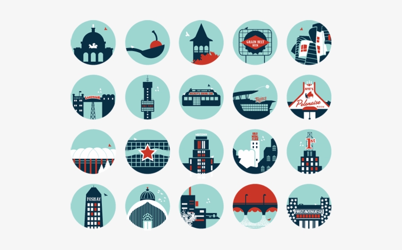 Minneapolis Icons - Minneapolis St Paul Icon, transparent png #9654536