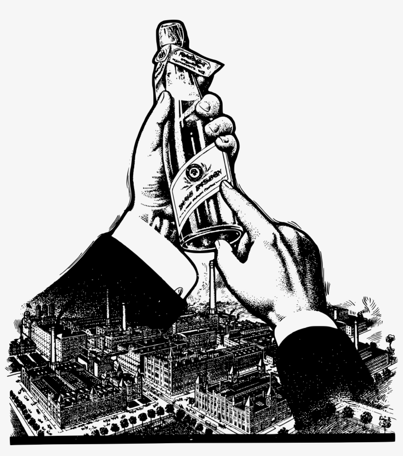 This Free Icons Png Design Of Hands Bottle And A City, transparent png #9654813