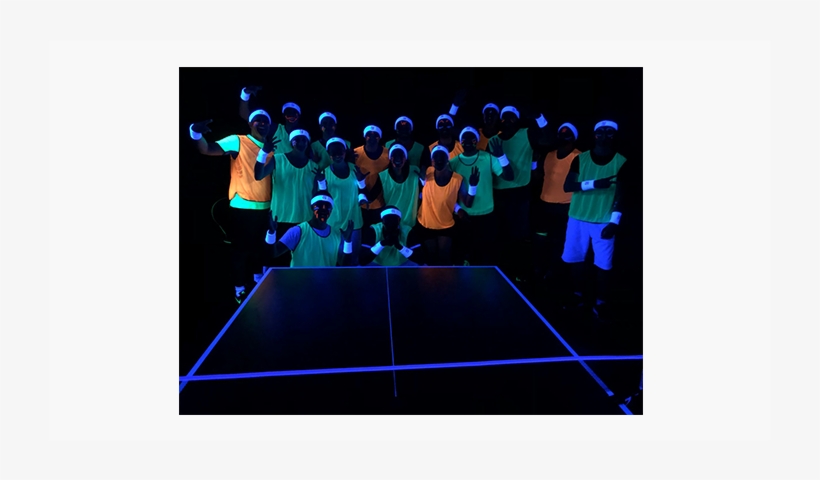 After-work Fun, Fluo And Dodgeball At Fluosports Geneva - Graphic Design, transparent png #9654986