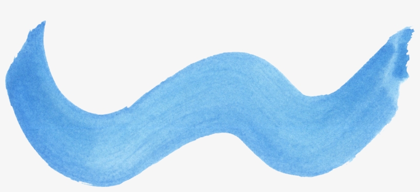 Snap 16 Blue Watercolor Brush Stroke Banner Png Transparent - Sock, transparent png #9655080