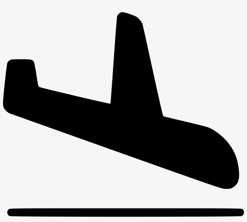 Landing Aircraft Flight Svg Png Icon Free Ⓒ - Landing Icon Png, transparent png #9655208