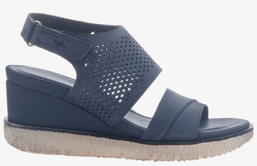 Womens Light Weight Sandal Wedge Milky Way In New Blue - Sandal, transparent png #9655438