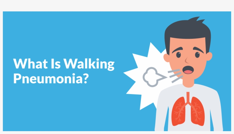 What Is Walking Pneumonia - Pneumonia Patient Cartoon, transparent png #9655574