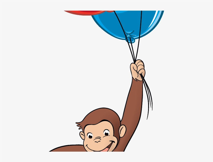 Curious George Book Svg Stock Techflourish Collections - Globos De Jorge El Curioso, transparent png #9656241