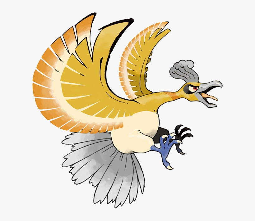 Pokemon Heart Gold Ho Oh, transparent png #9656620