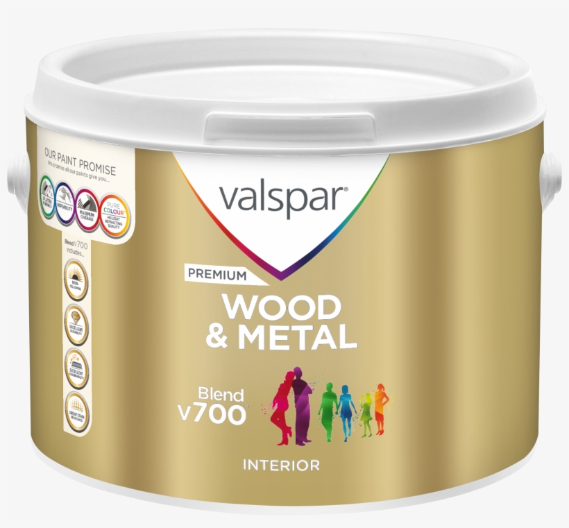 Blend V700 Wood & Metal - Valspar Wood And Metal Paint, transparent png #9657769