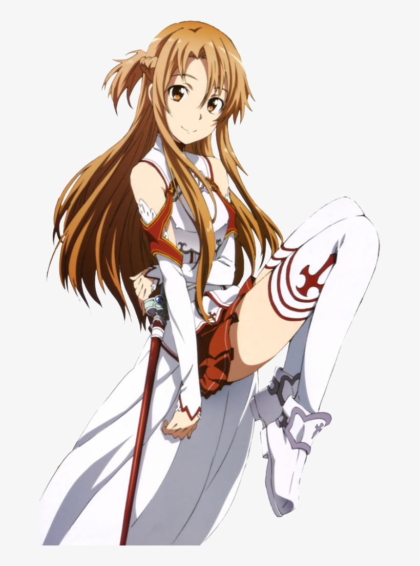 Asuna Yuuki Sword Photo - Cartoon, transparent png #9658366