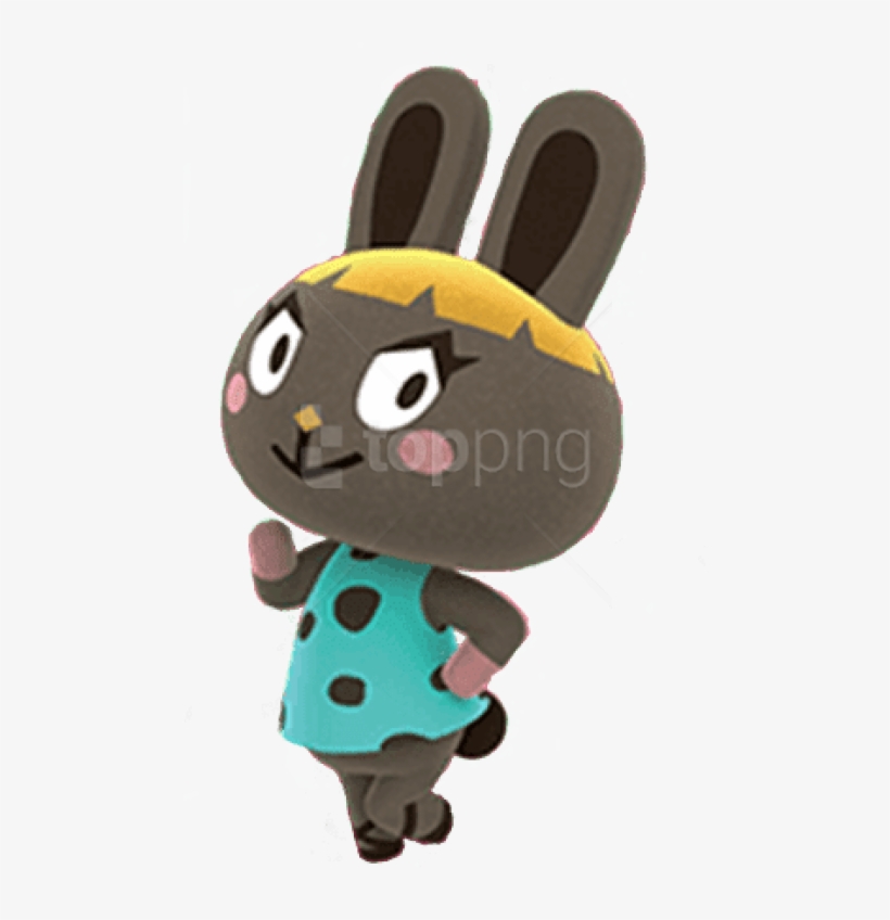 Free Png Download Animal Crossing Bonbon Png Images - Animal Crossing Rabbit Cards, transparent png #9658560
