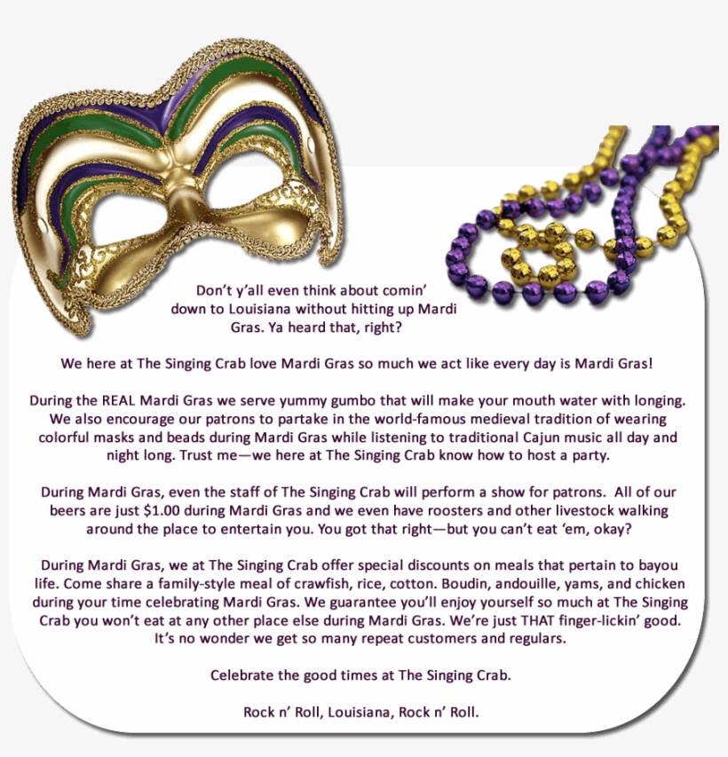 Mardigrastext - Masquerade Ball, transparent png #9658654