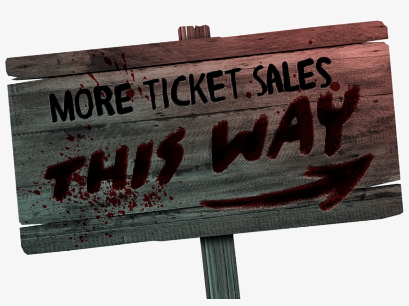 Haunt Sign - Haunted House Sign, transparent png #9658746
