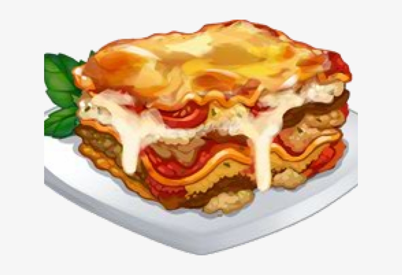 Lasagna Clipart Transparent - Lasagna Dibujo, transparent png #9658918