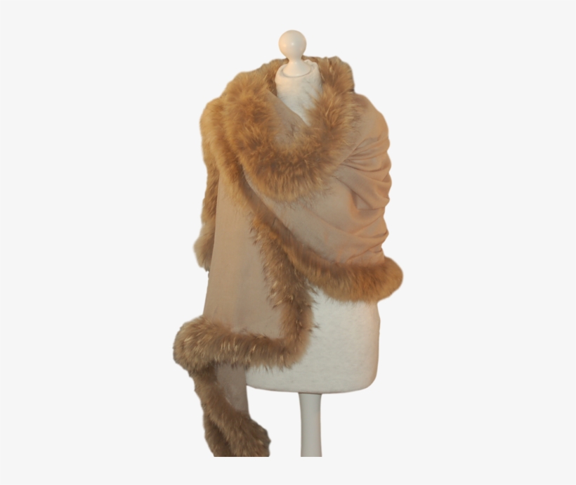 Chelsea Shawl - Fur Clothing, transparent png #9659408