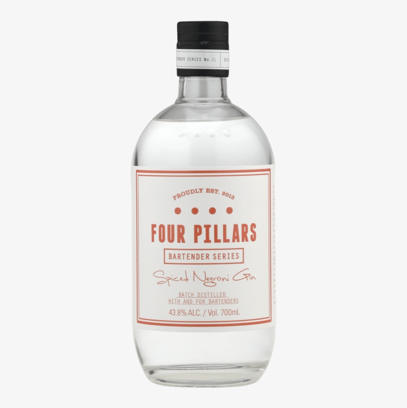 Four Pillars Spiced Negroni Gin - Four Pillars Aged Gin, transparent png #9659769