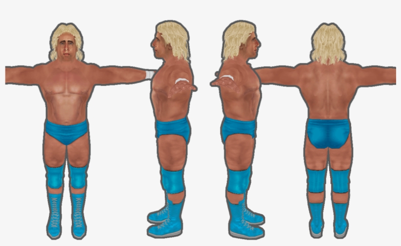 -ric Flair Young Released At The 1st Post - Barechested, transparent png #9659987