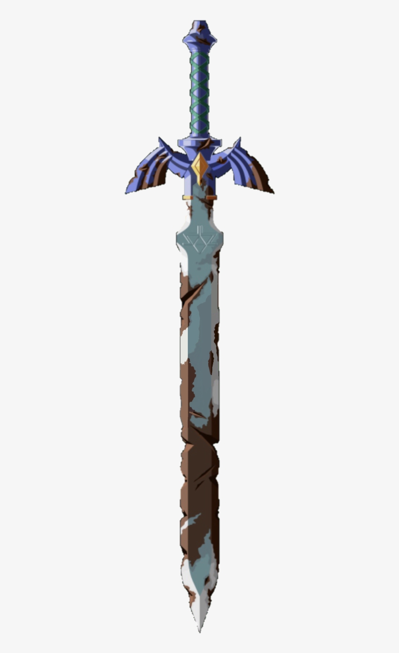 Here s The Full Rusted Master Sword From The Legend Broken Master 