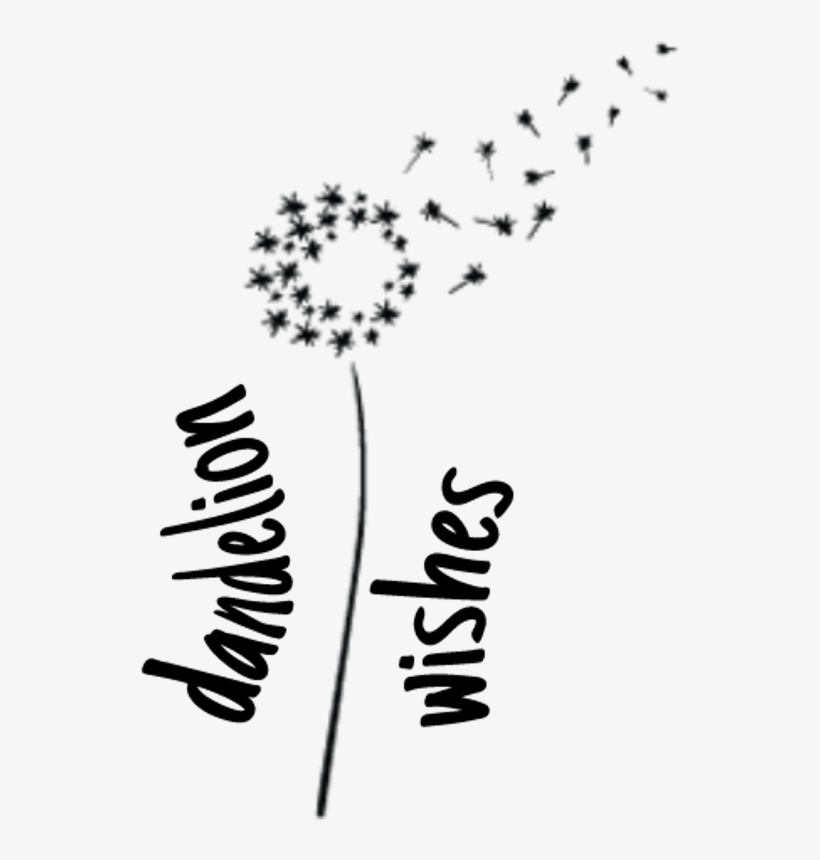 #dandelion #watermark #watermarklogo #png #transparent - Calligraphy, transparent png #9660771