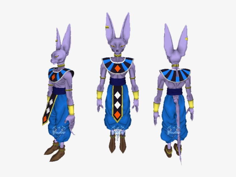 Set Beerus Bills V2 Zanclair - Action Figure, transparent png #9661013