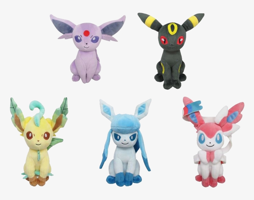The Lineup Launches In February And Includes Espeon リーフィア グレイシア Free Transparent Png Download Pngkey