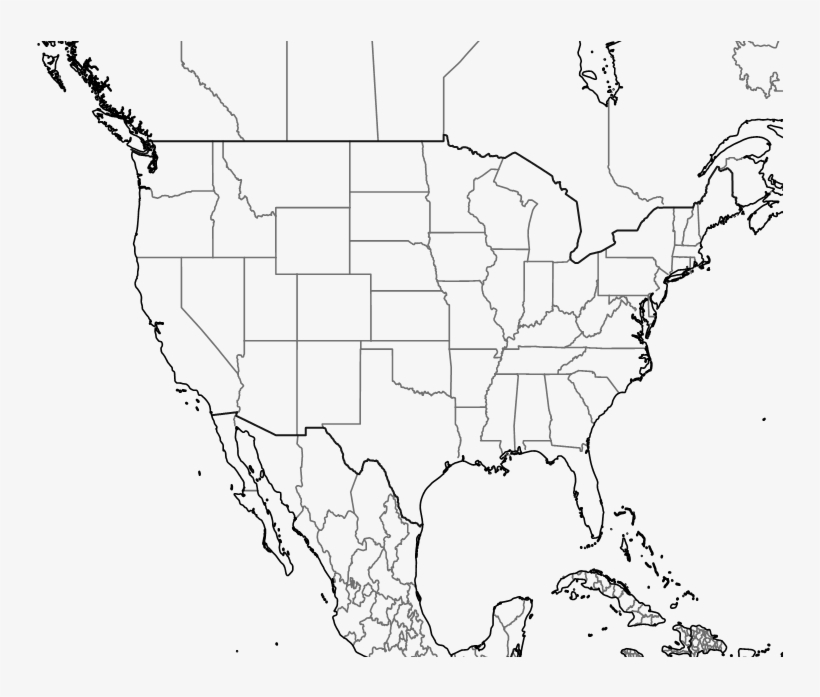 Map Usa White Background, transparent png #9661131